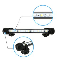 15 LED vízálló világítás az akváriumok esetében 29 cm