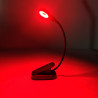 LED olvasólámpa kék komponens nélkül LuDream Flexi - Piros