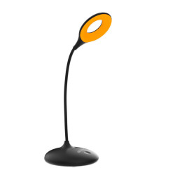 LED olvasólámpa kék összetevő nélkül LuDream Aura - Borostyán/Fekete
