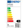 LED olvasólámpa kék komponens nélkül LuDream Aura - Borostyán/Fehér
