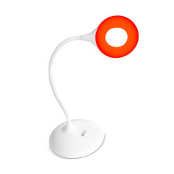 LED olvasólámpa kék összetevő nélkül LuDream Aura - Piros/Fehér