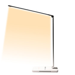 LED asztali lámpa kék komponens nélkül LuDream Focus - Fehér
