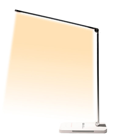 LED asztali lámpa kék komponens nélkül LuDream Focus - Fehér