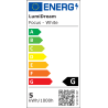 LED asztali lámpa kék komponens nélkül LuDream Focus - Fehér
