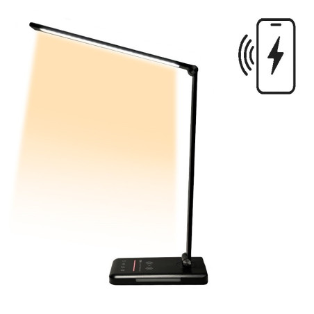 LED asztali lámpa kék összetevő nélkül LuDream Focus Charge+ Fekete