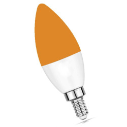 3W LED izzó kék összetevő nélkül LuDream - Borostyán (E14)